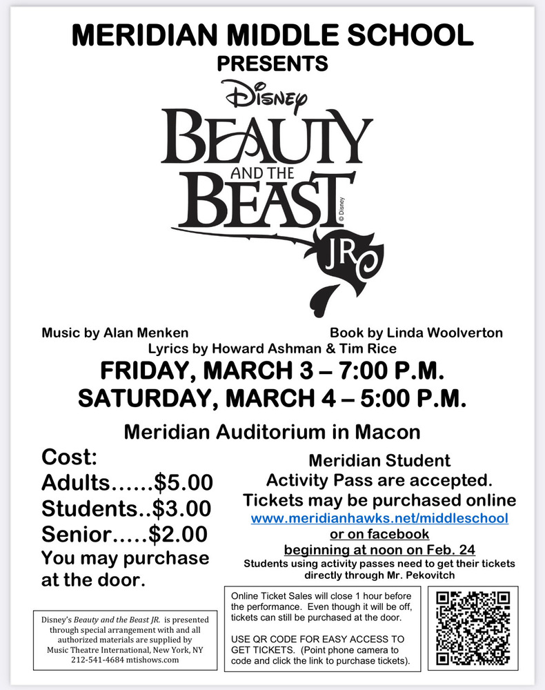 MMS Drama Club Presents Beauty & the Beast